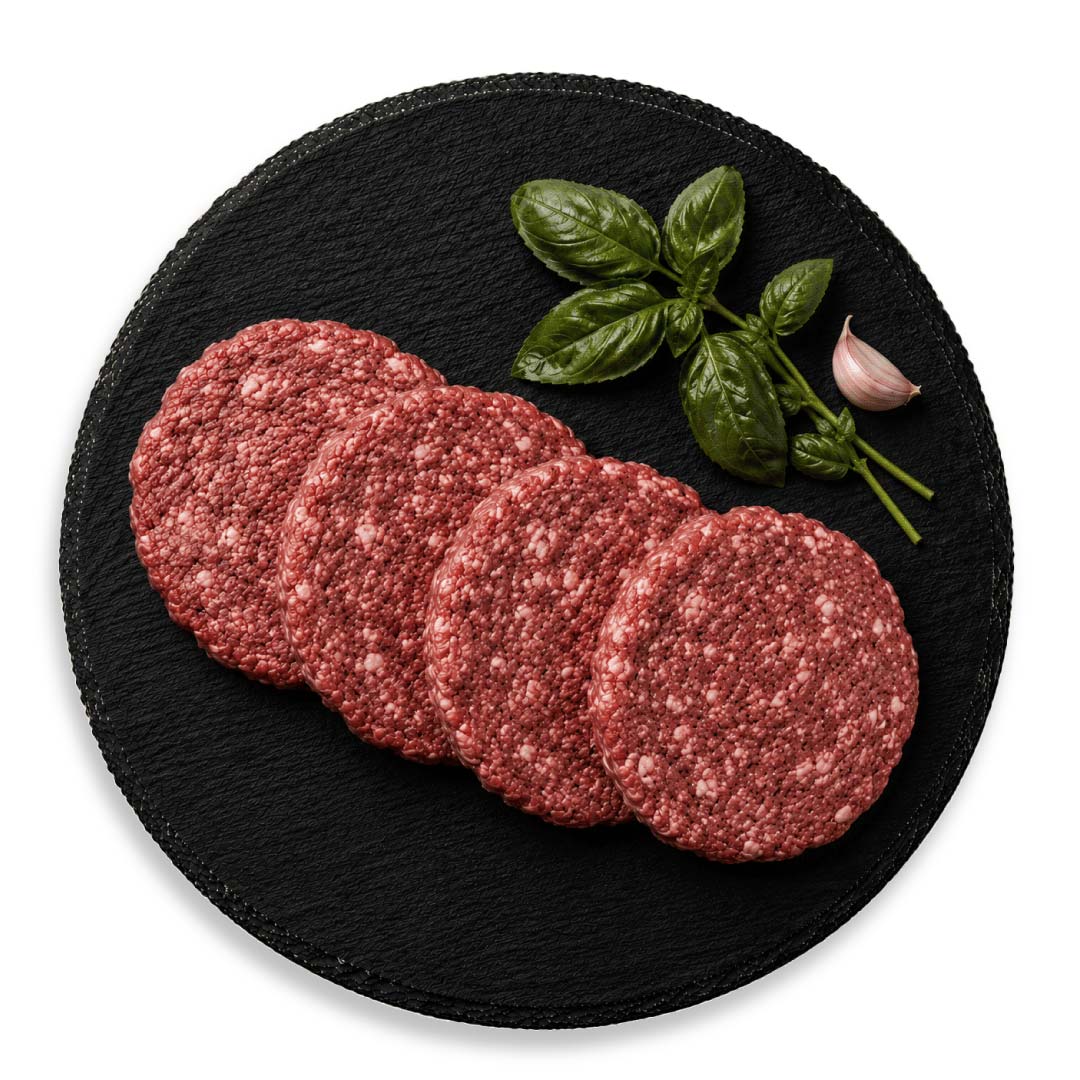 Texas F1 Wagyu Hamburgers Classic (4 x 6 oz)