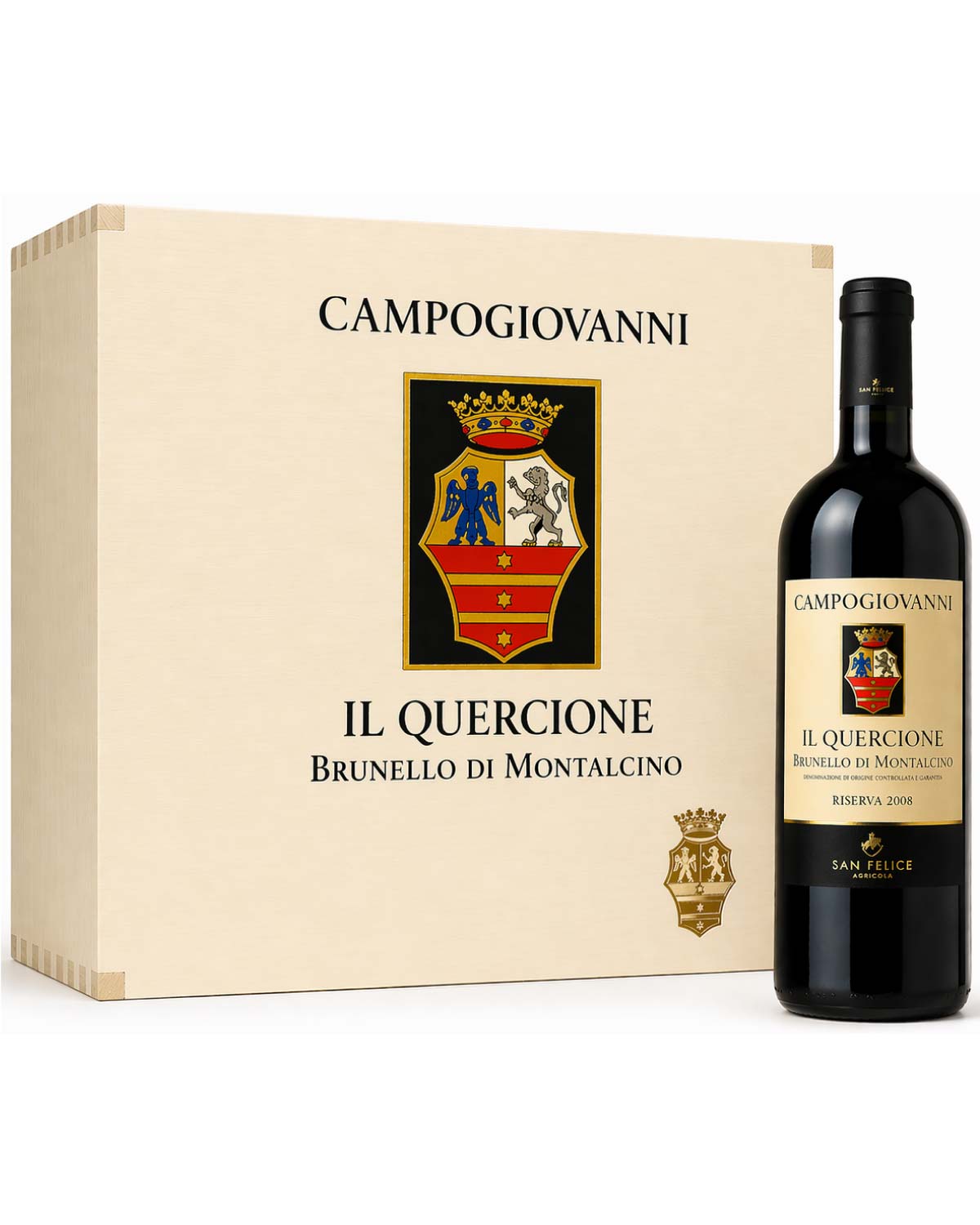 San Felice Campogiovanni Il Quercione Brunello di Montalcino Riserva DOCG 2008