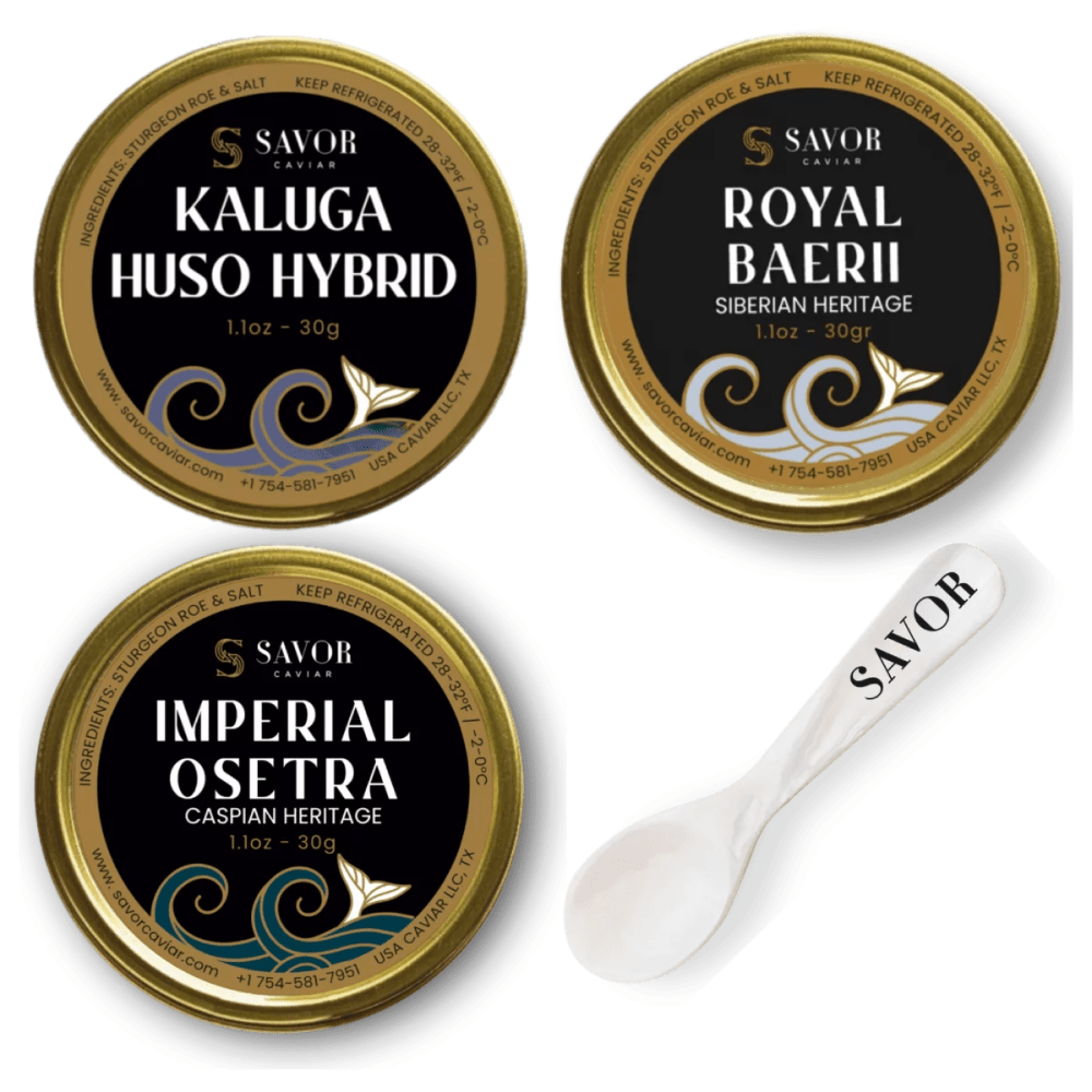 Caviar Samples Trio