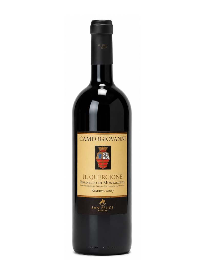 San Felice Campogiovanni Il Quercione Brunello di Montalcino Riserva DOCG 2007