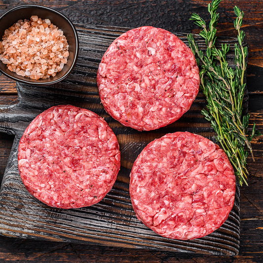 Wet Aged Steak Burger 2/8-oz